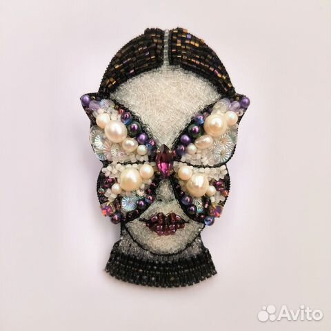 Уникальный брошь ручной работы «Душа бабочки»