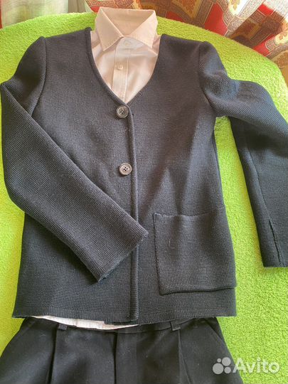 Школьная форма синяя 128