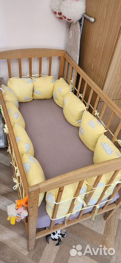 Бортики в детскую кроватку