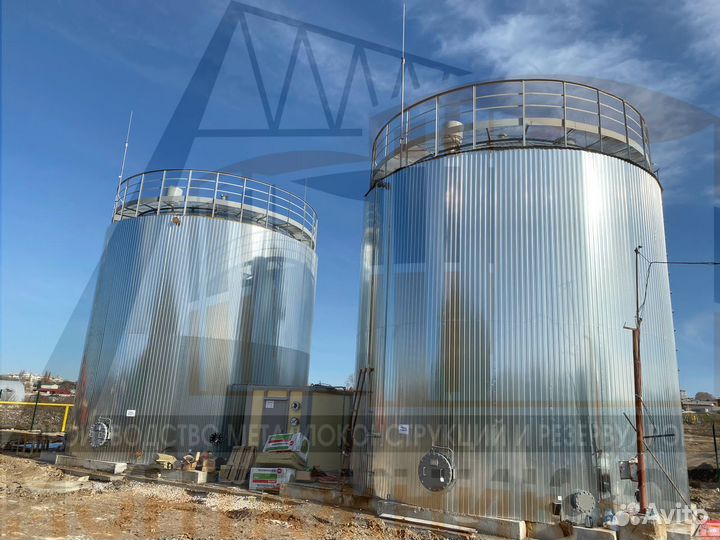 Подземные Емкости/Резервуары для гсм 100 м3