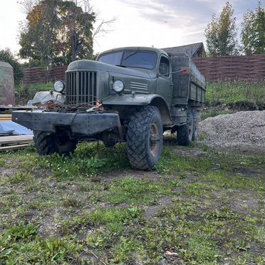 Бортовой грузовик ЗИЛ 157, 1991
