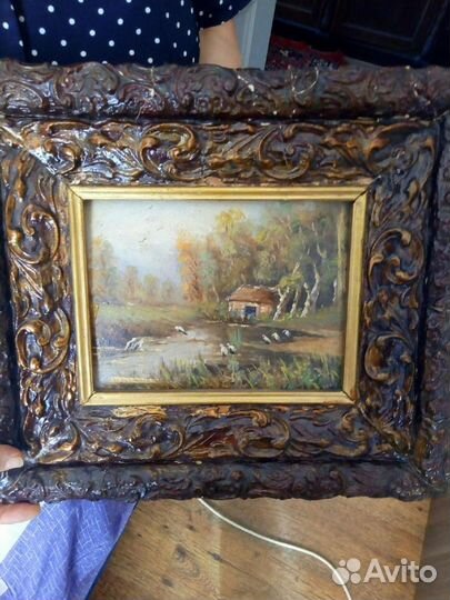 Картина старинная