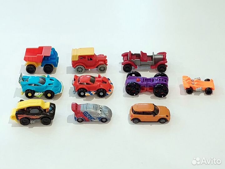Машинки из киндера
