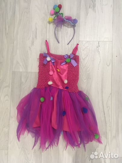 Костюм новогодний хлопушка с ободком