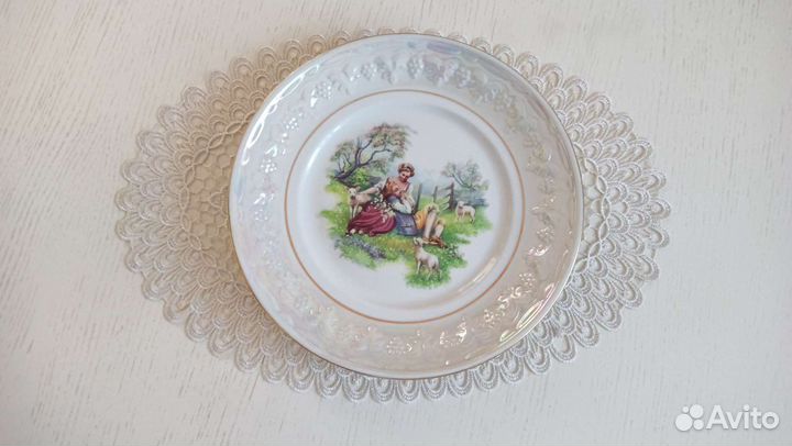 Блюдо большое фарфор