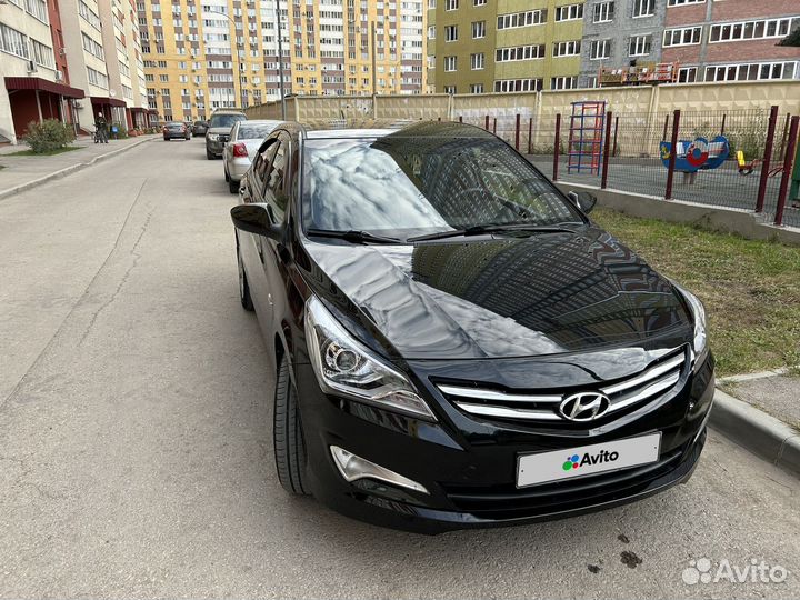 Hyundai Solaris 1.6 AT, 2015, 123 000 км