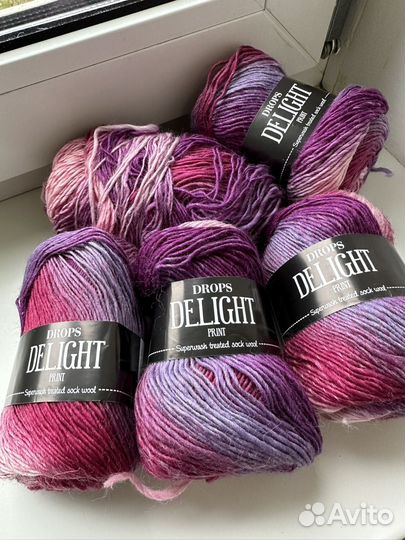 Пряжа drops delight print