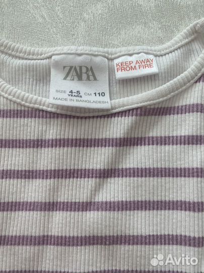 Джинсы и футболка Zara