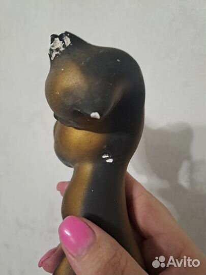 Статуэтка кошка пантера лежащая