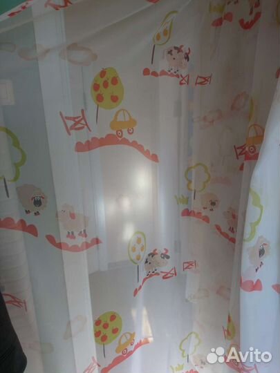 Тюль в детскую комнату