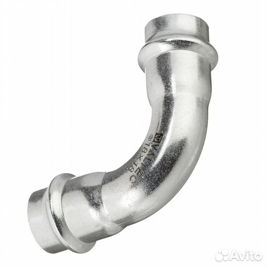 Угол Valtec (VTi.951.I.001818) 90 18 мм вв нержавеющая сталь