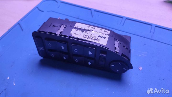 Блок управления стеклоподъёмниками E38