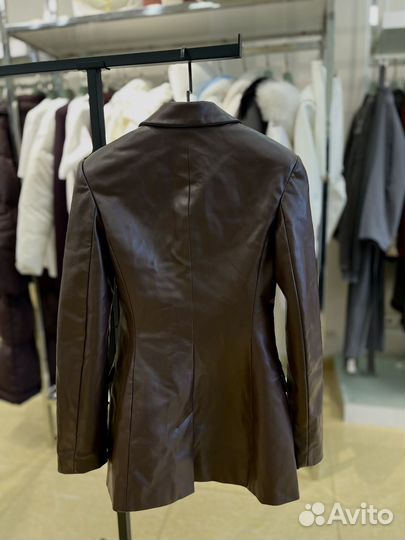 Жакет Zarina кожанный