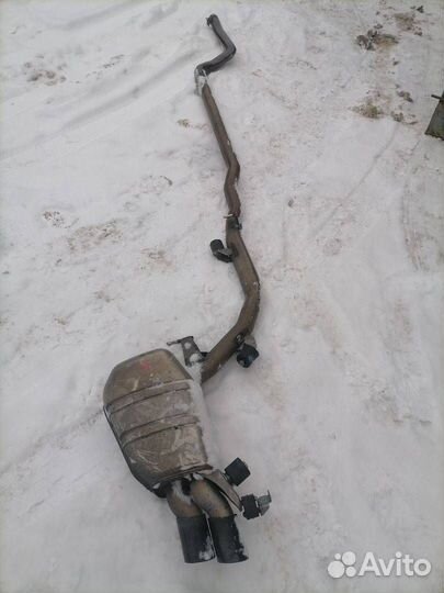 Глушитель в сборе BMW 5 F07/F10/F11 рест. F10 2016