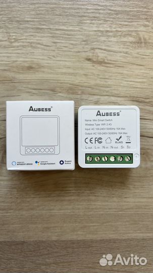 Контроллер Wi-Fi реле aubess для умного дома