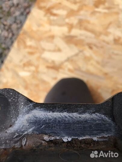 Усилитель заднего бампера Skoda Octavia A7 2013-20