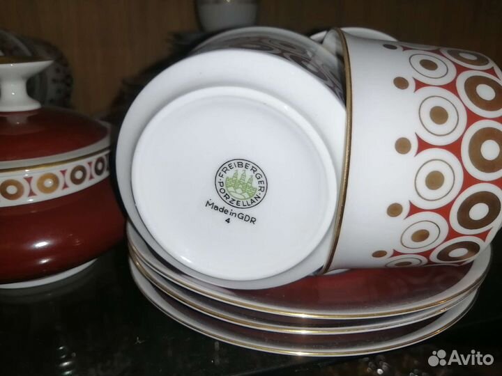 Сервиз. Столовый. Чайный. Кофейный. гдр. GDR
