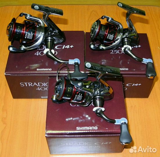 Shimano 16 Stradic ci4+ 1000, 4000