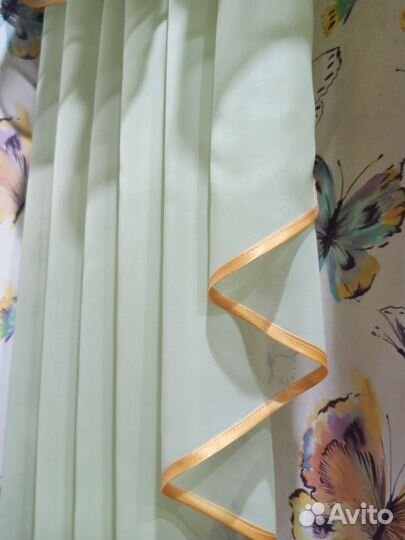 Штора, ламбрекен