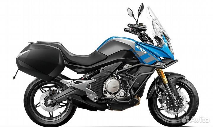 Мотоцикл cfmoto 650MT (ABS) синий