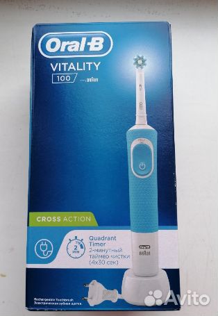 Новая Электрич зубная щетка Braun Oral-B VitalityD