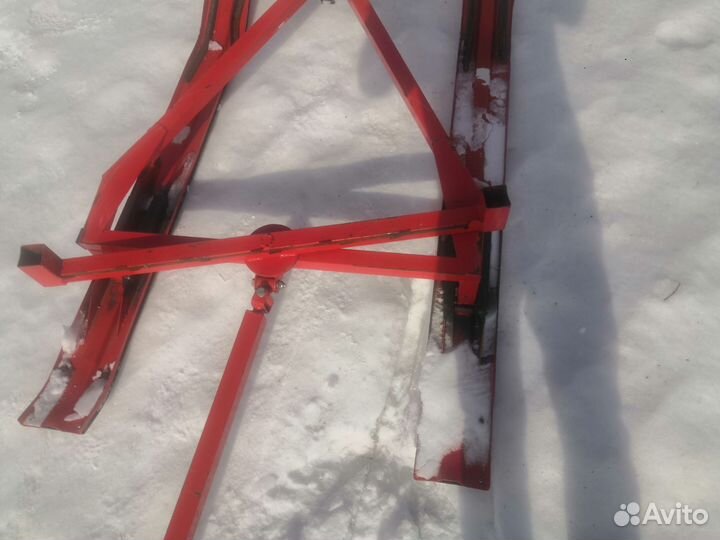 Сани для снегохода лесовозные