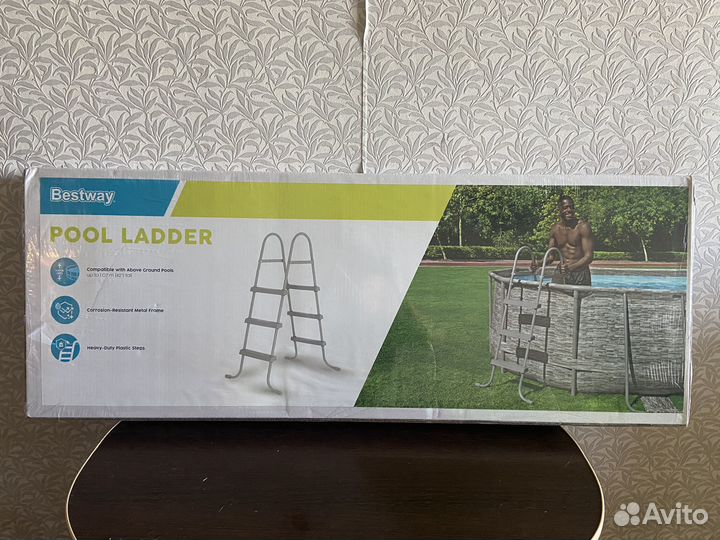 Лестница для каркасного бассейна