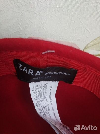 Новая шляпа с ушками 56 см