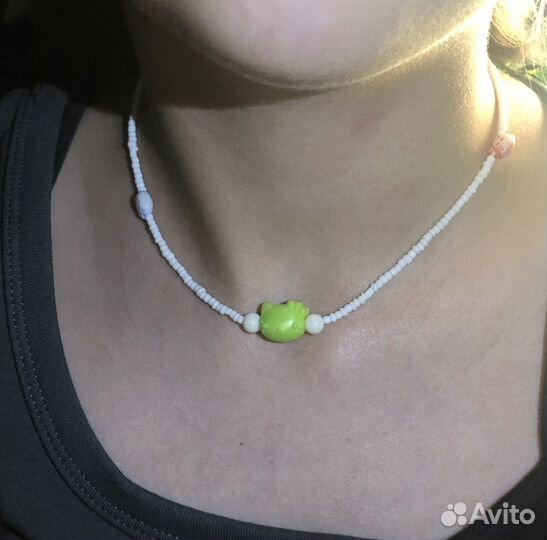 Ожерелье из бисера