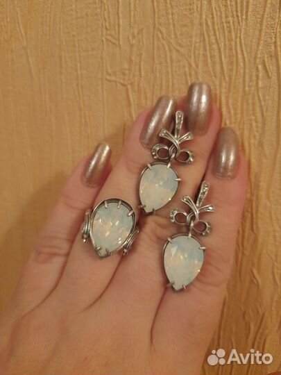 Серебряный комплект