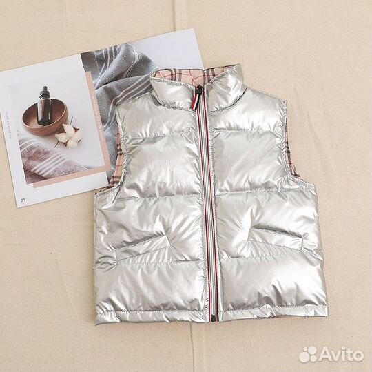 Жилетка детская, теплая