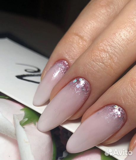 Маникюр наращивание