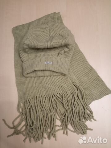 Комплект шапка и шарф женский