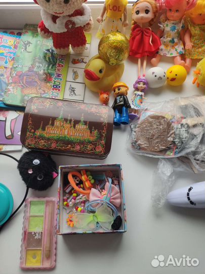 Игрушки пакетом для девочки