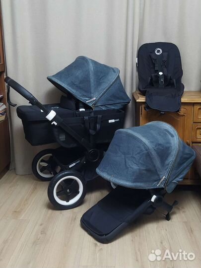 Коляска Bugaboo donkey2 duo для погодок Diesel