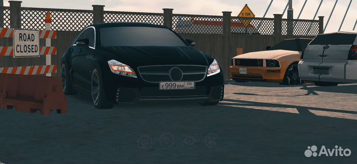 Mercedes amg банан в car parking