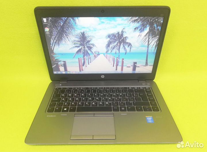 Hp Core i5 5300U 2.3Ghz/Ssd/14.0 матовый/8гб ram