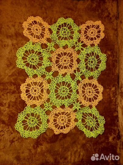 Салфетки вязаные крючком