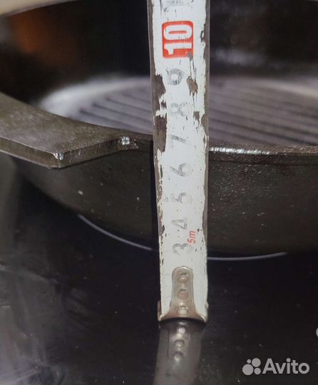 Чугунная сковорода гриль