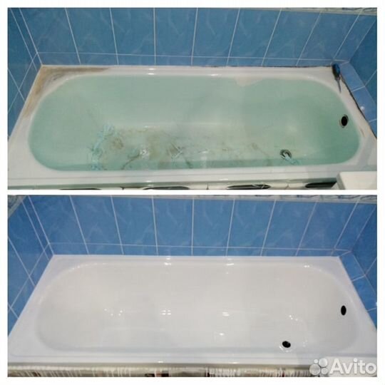 Реставрация ванн жидким акрилом Навашино