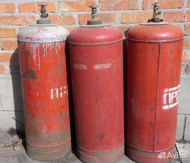 Газовые балонны заправленные