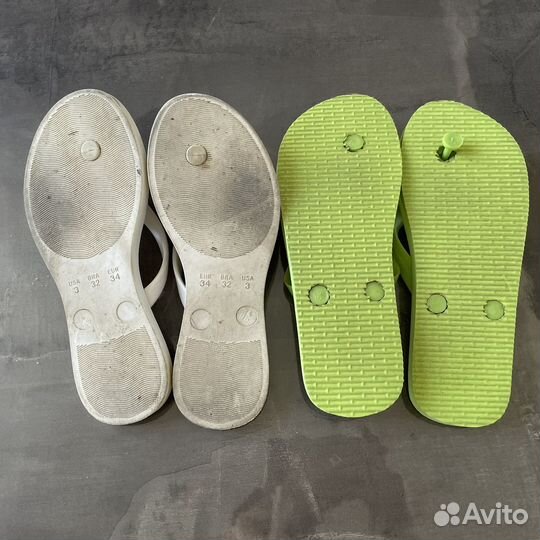 Шлепанцы на девочку