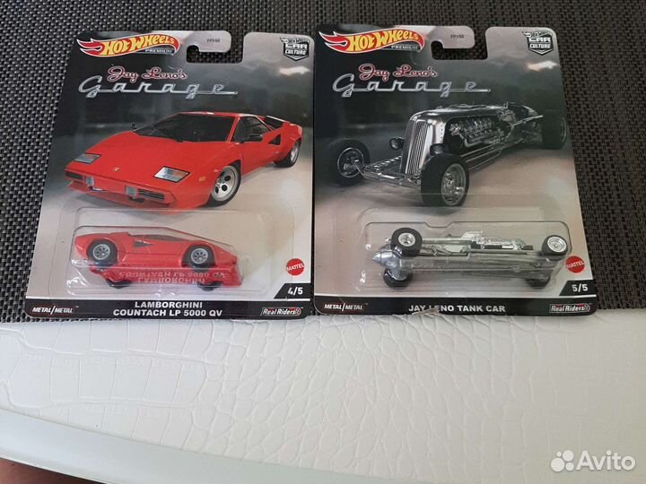 Hot wheels premium jay leno's garage