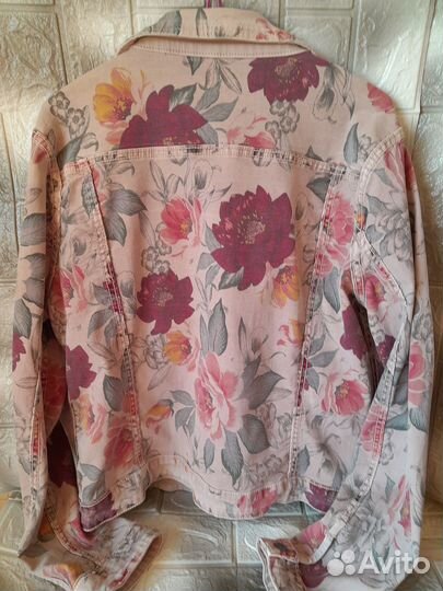 Джинсовая женская куртка 3D Denim двусторонняя