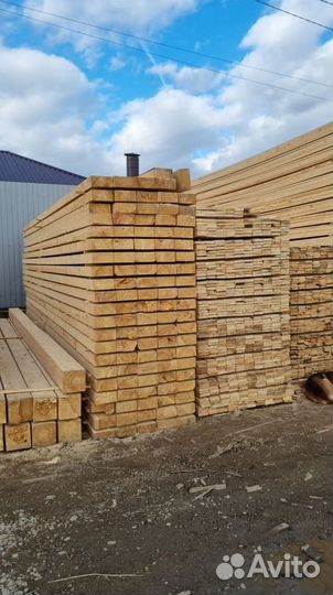 Пиломатериал Доска обрезная Брус