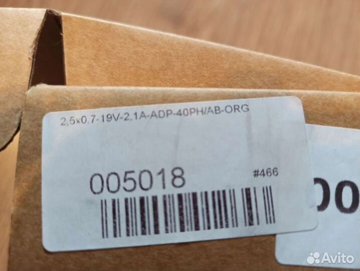 Новая зарядка для ноутбука Asus