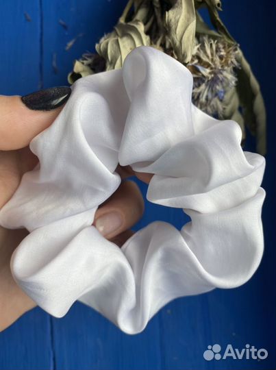 Резинка для волос, армани шелк