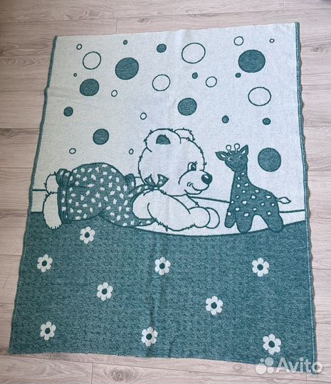 Одеяло байковое детское