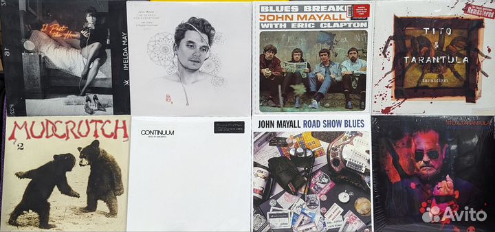 Виниловые пластинки Blues/Blues Rock/Country