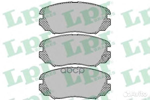 Колодки торм. дисковые 05p1409 Lpr